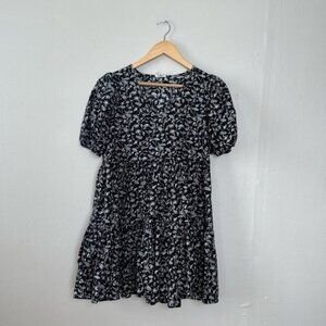 A.N.A. small printed tiered dress